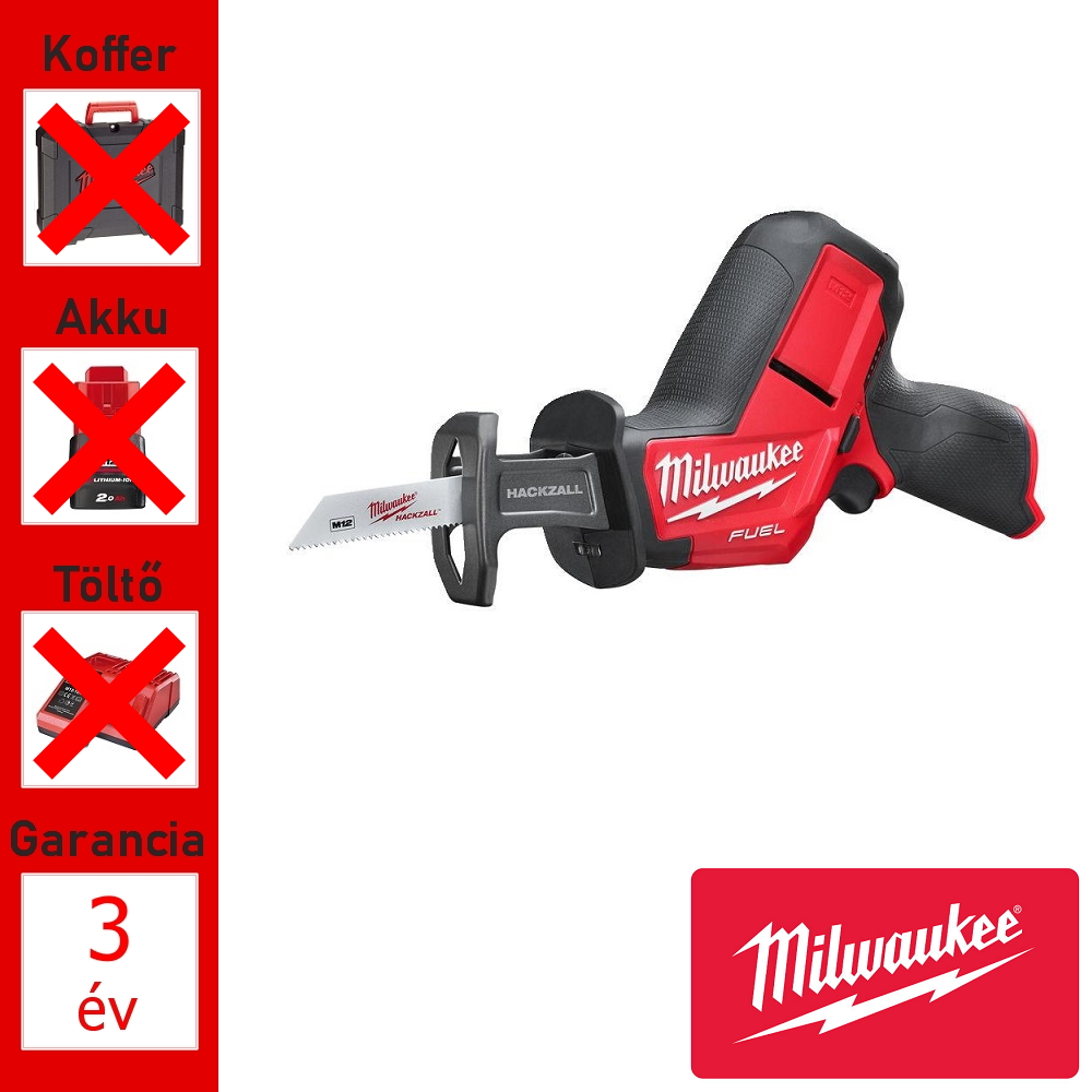 Milwaukee 12V akkus kézifűrész géptest